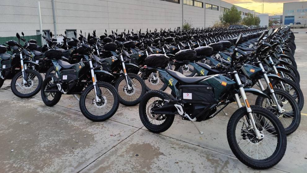La Guardia Civil destina 157 motos eléctricas para el SEPRONA