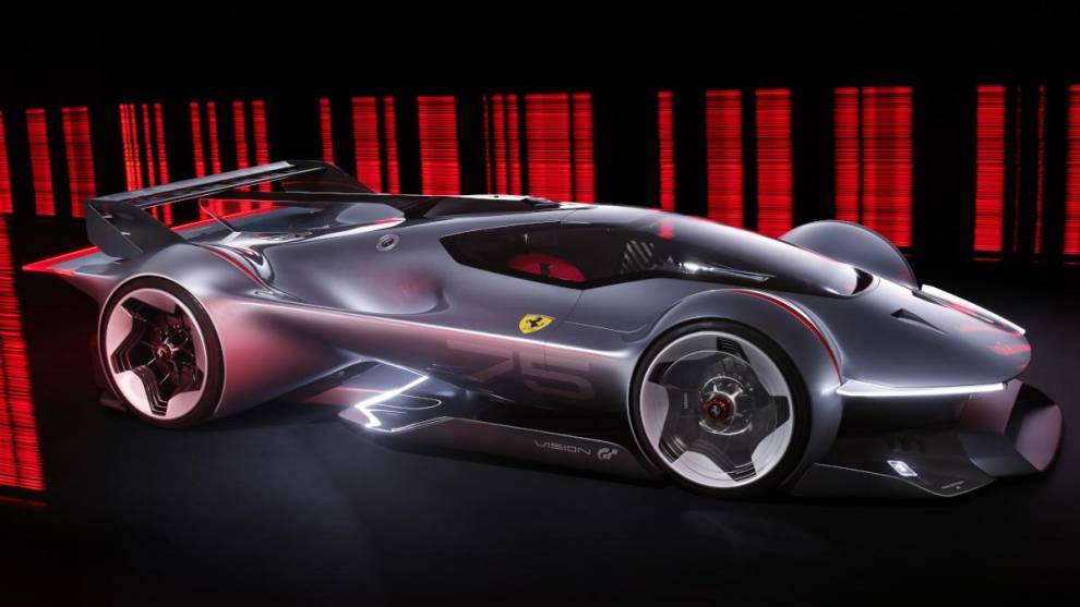 El Vision Gran Turismo es el primer Ferrari virtual creado para el simracing