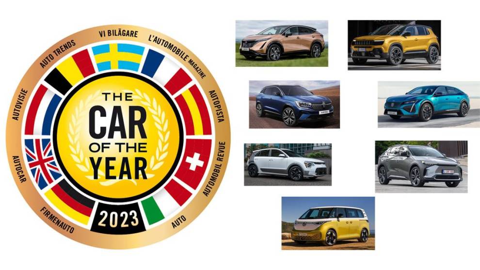 Estos son los siete finalistas del Car of the Year 2023