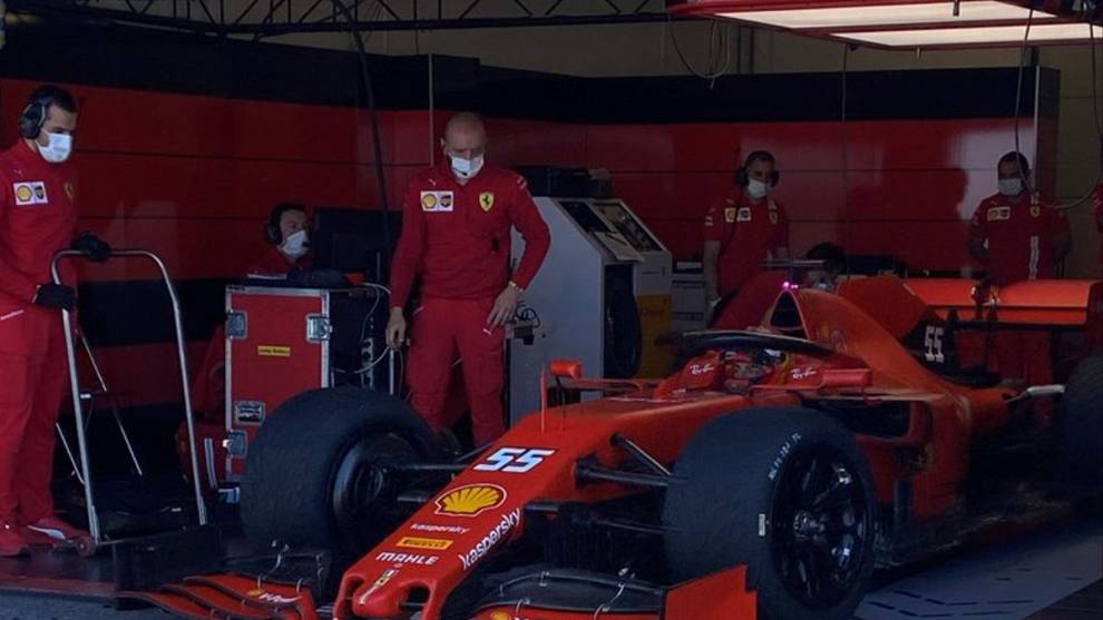 Sainz prueba para Pirelli en Paul Ricard