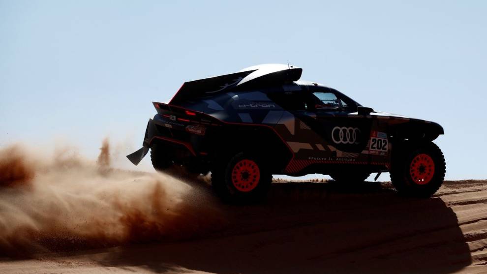 El 'problemón' de los Audi con los amortiguadores en el Dakar le pasa factura a Sainz