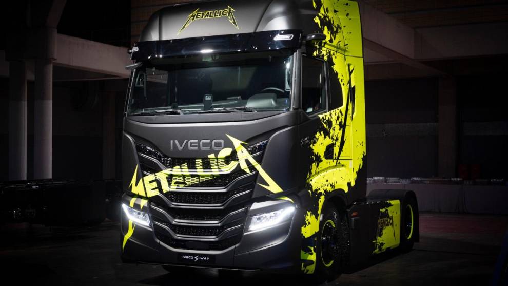 Iveco lleva a Metallica de gira