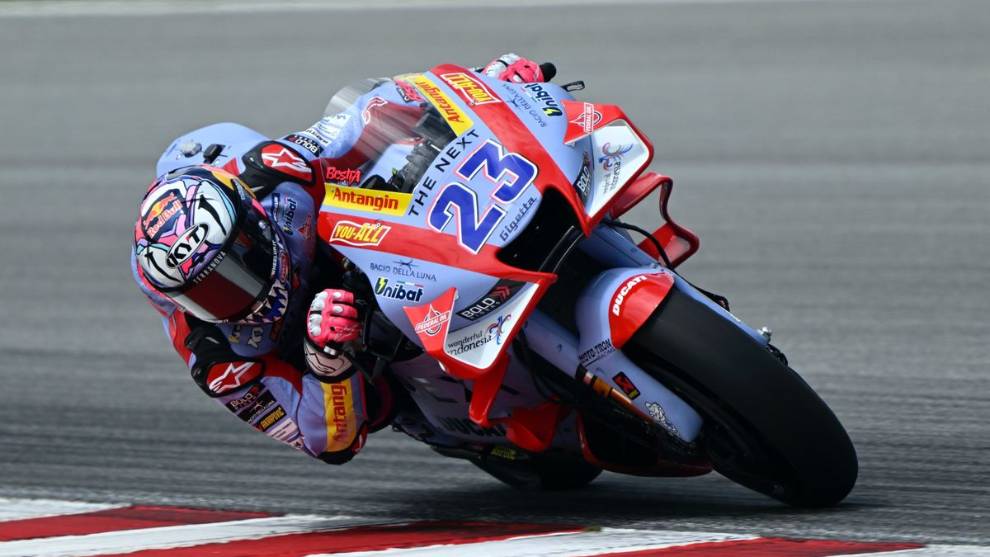 Bastianini pulveriza el récord del circuito de Sepang en los test