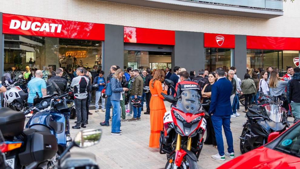 La inauguración de Ducati Valencia