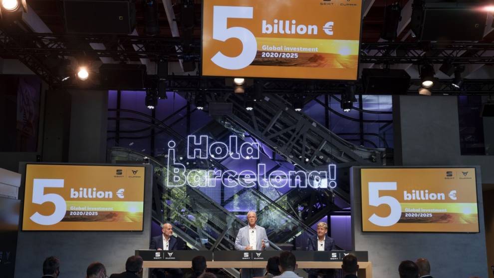 Seat invertirá 5.000 millones de euros en España hasta 2025