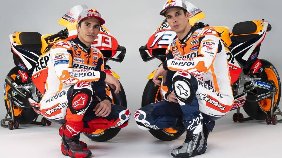 Los Márquez, listos para la carrera virtual de MotoGP