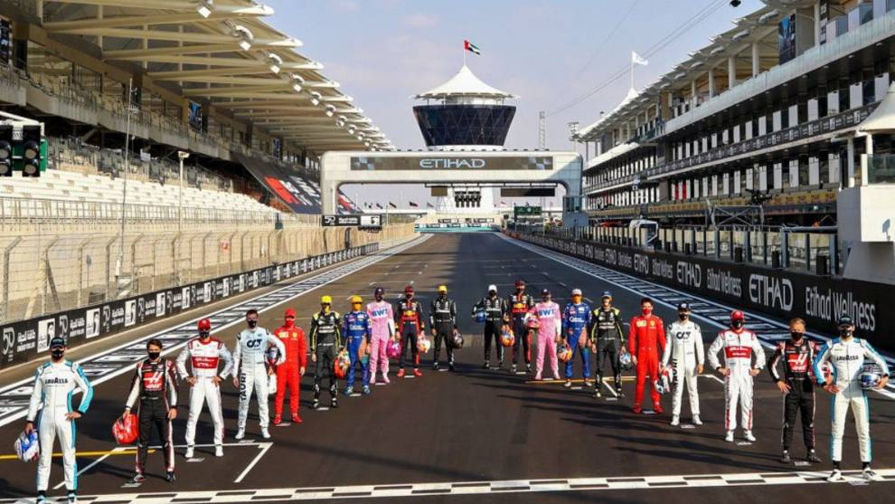 Así está la parrilla de F1 para 2021