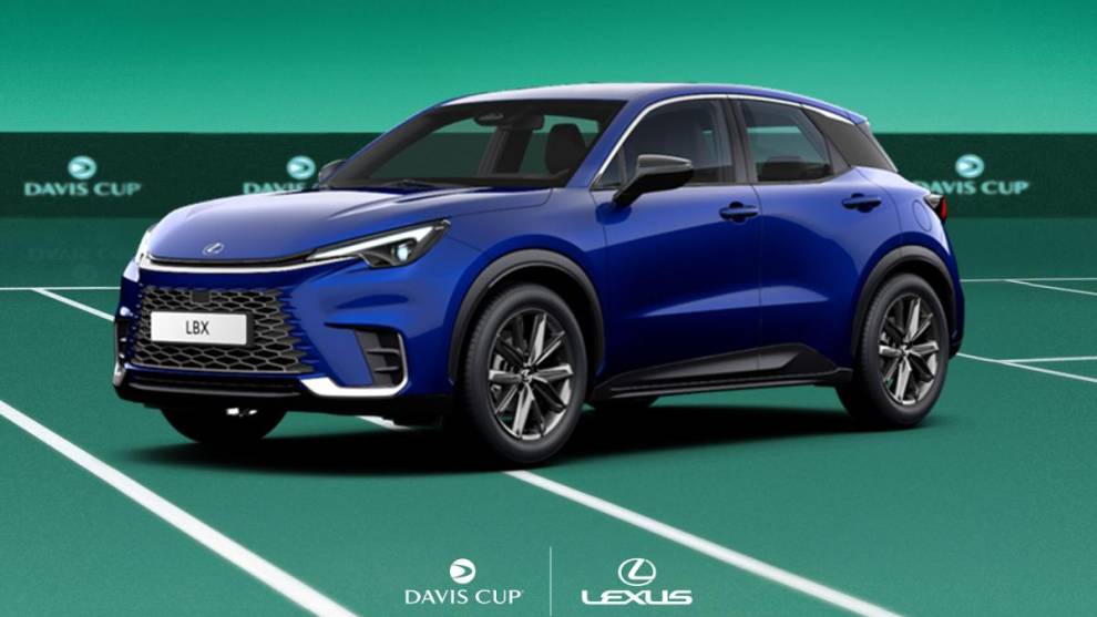 Lexus renueva como coche oficial de la Copa Davis durante el resto de 2024