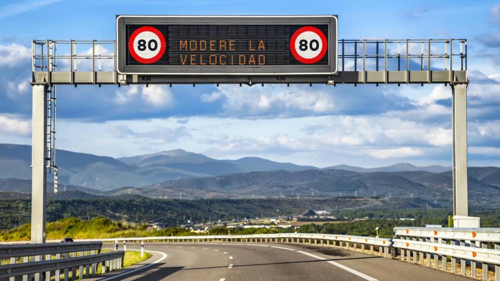 Hay que respetar los límites de velocidad de las carreteras