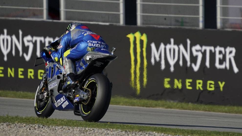 Monster patrocinará a Suzuki y a su campeón Joan Mir