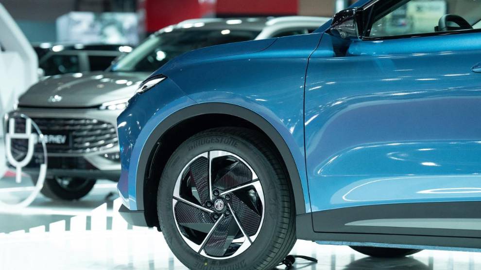 Exposición de MG en el Automobile Barcelona