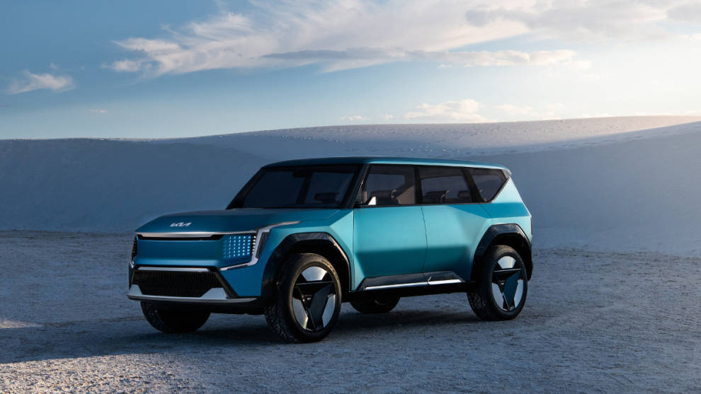 Kia muestra su visión de SUV grande eléctrico, y premium, con el Concept EV9