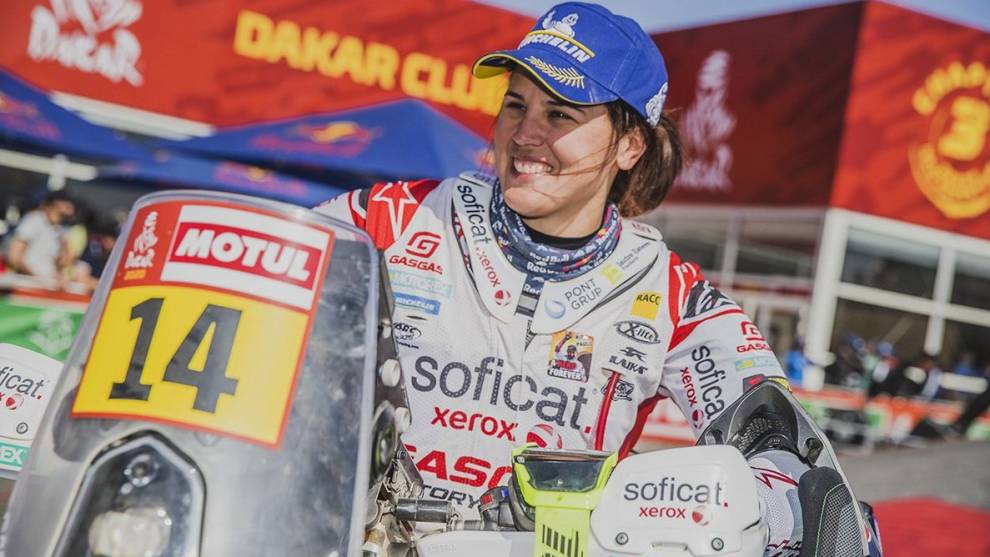 Laia Sanz, de récord con su 10º Dakar