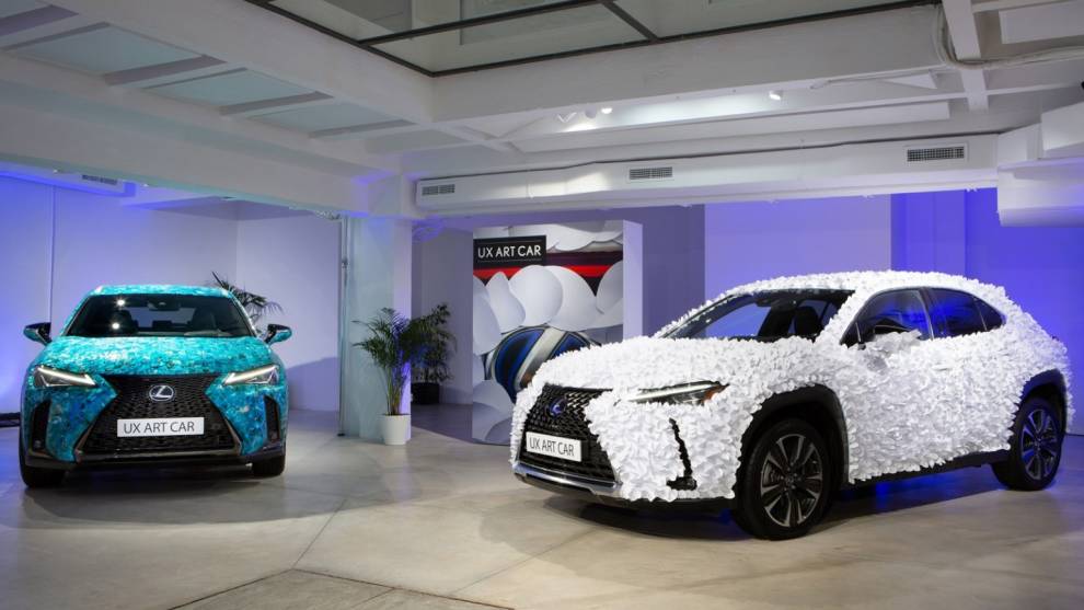 Lexus convierte al UX en auténticas obras de arte