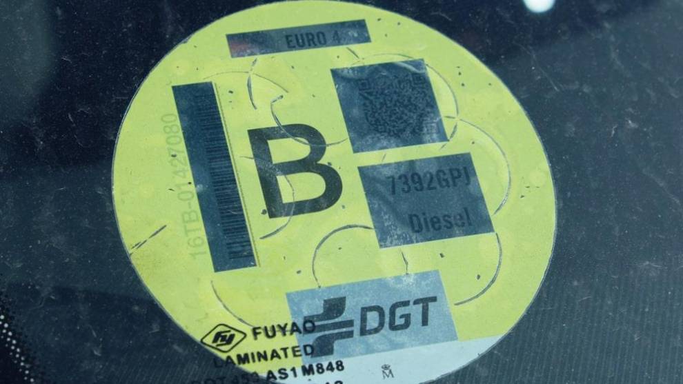 La etiqueta B de la DGT en Barcelona tiene una fecha de caducidad