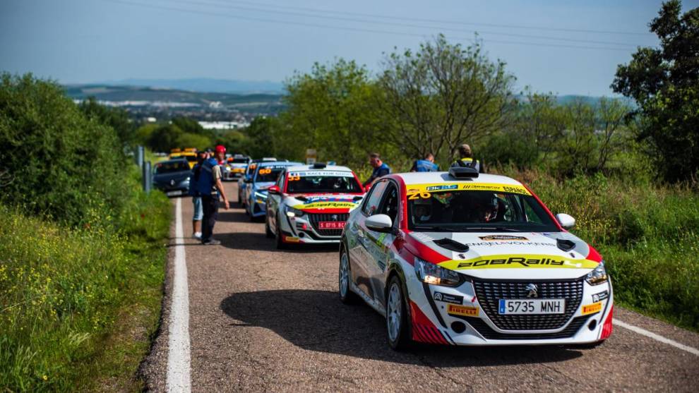 Éxito de participación con los 208 Rally4 en el inicio de la Peugeot Rally Cup Ibérica