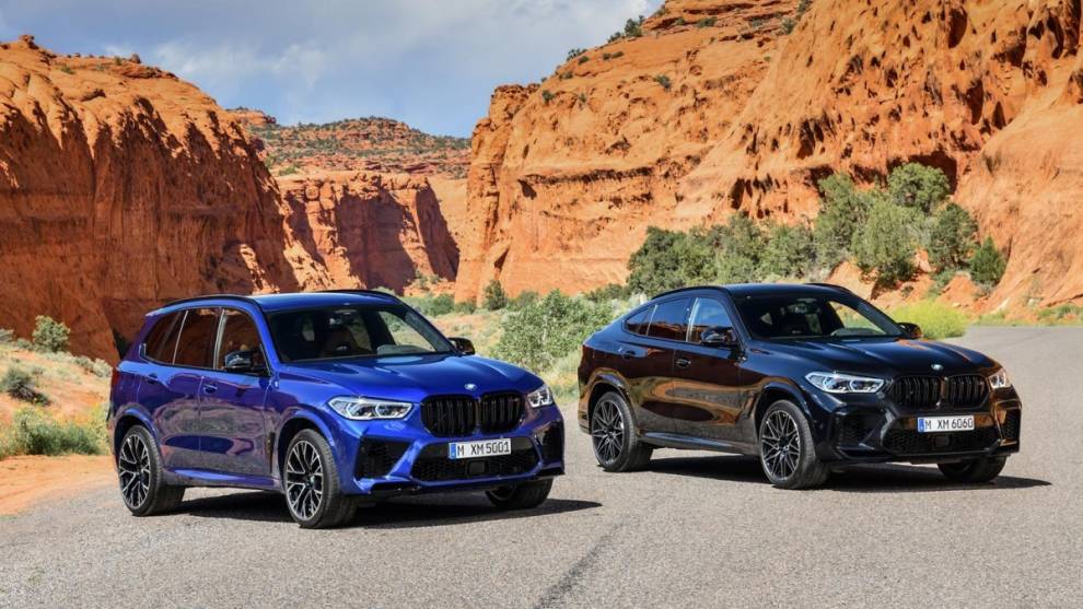 Los BMW X5 M y X6 M se refuerzan con las nuevas versiones Competition