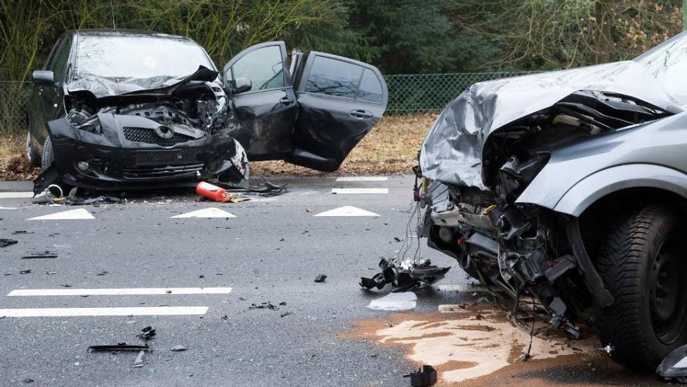 Un accidente de tráfico