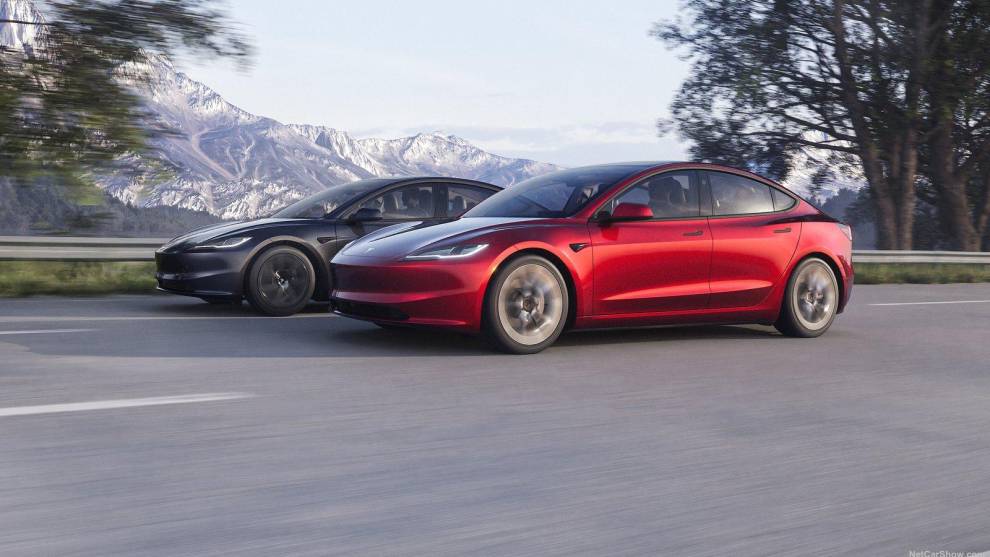 Tesla Model 3, el coche eléctrico más vendido en enero de 2024 en España