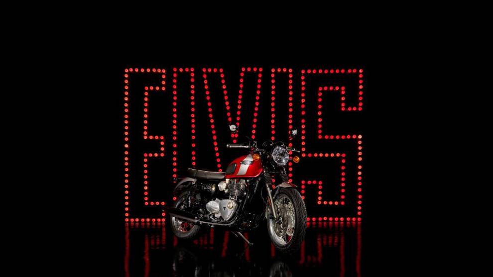 Triumph Bonneville T120 Elvis Presley Limited Edition