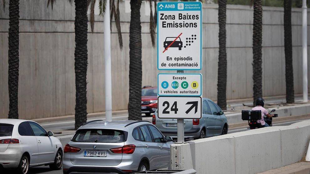 Barcelona triplicará los controles para acceder a la zona de bajas emisiones