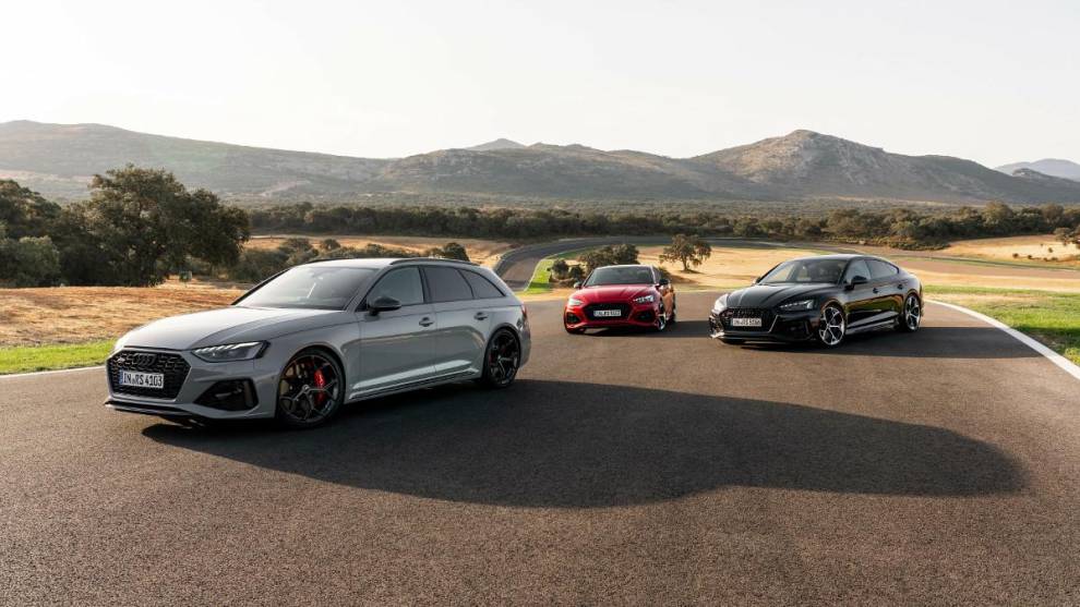 Probamos los Audi RS 4 Avant, RS 5 y RS 5 Sportback con el paquete Competition Plus