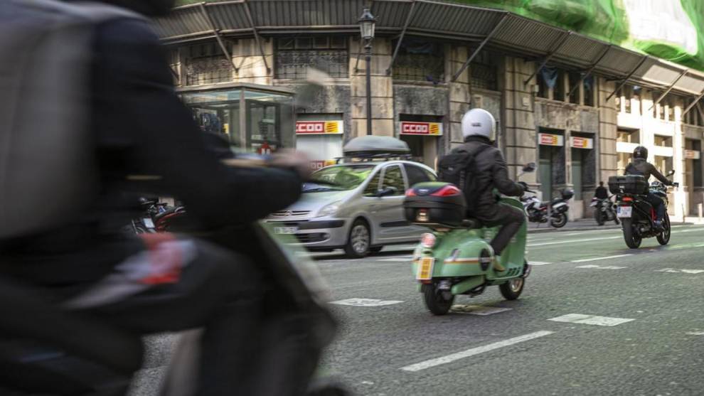 Barcelona, ciudad de motos