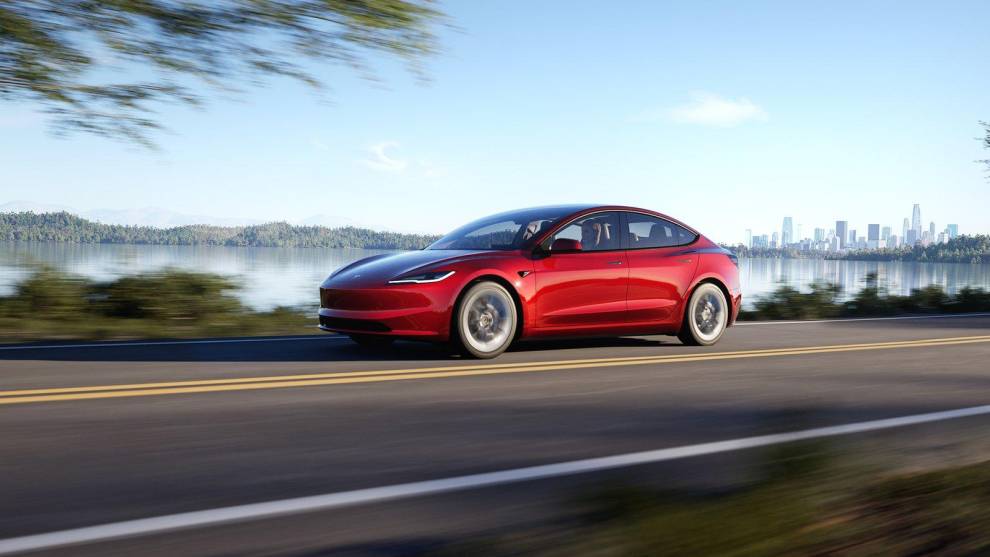 Tesla Model 3, el coche eléctrico más vendido en marzo en España