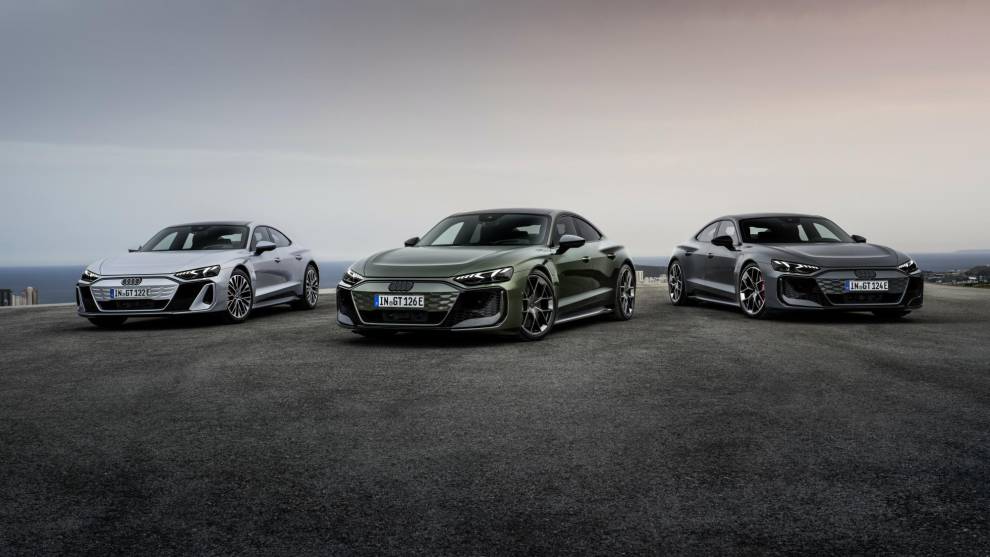 Audi lanza el nuevo e-tron GT, su coche más potente de la historia