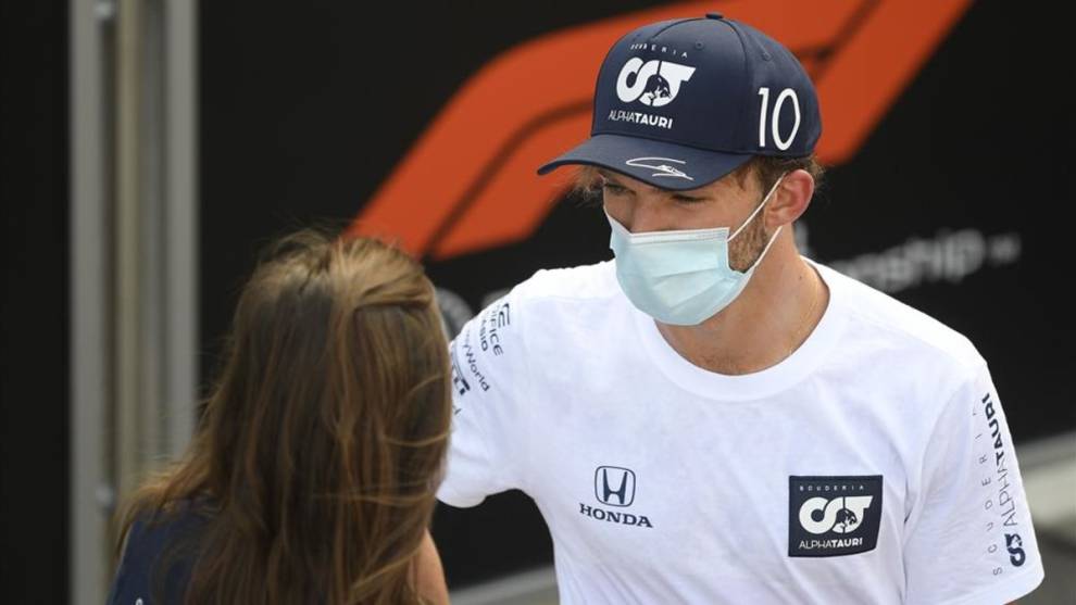 Roban al piloto francés Pierre Gasly, noveno en el GP de España