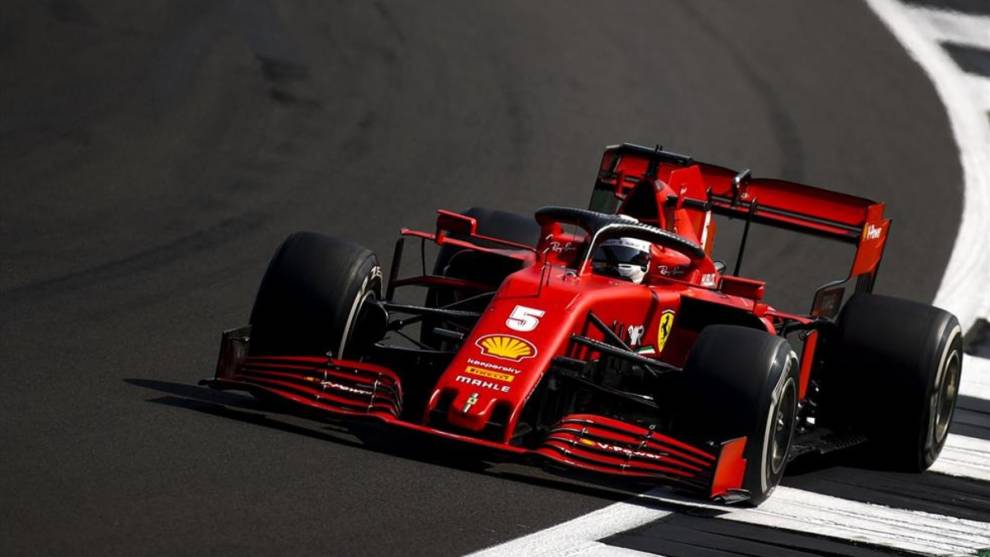 Ferrari le cambia el chasis a Vettel