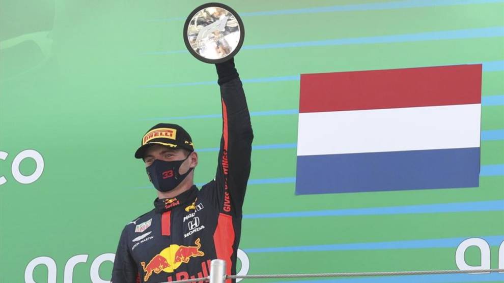 Verstappen: Estoy muy contento con mi segunda posición