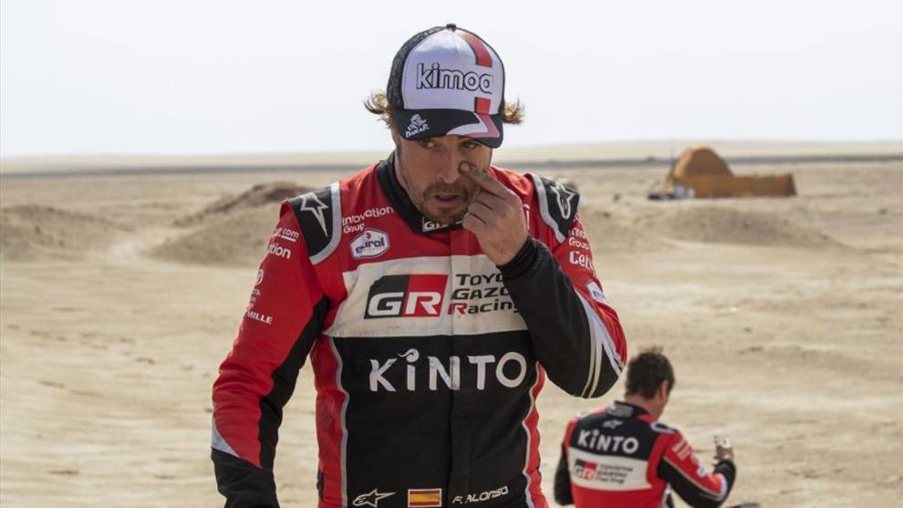 Fernando Alonso: Me gustaría volver al Dakar, pero no sé cuándo