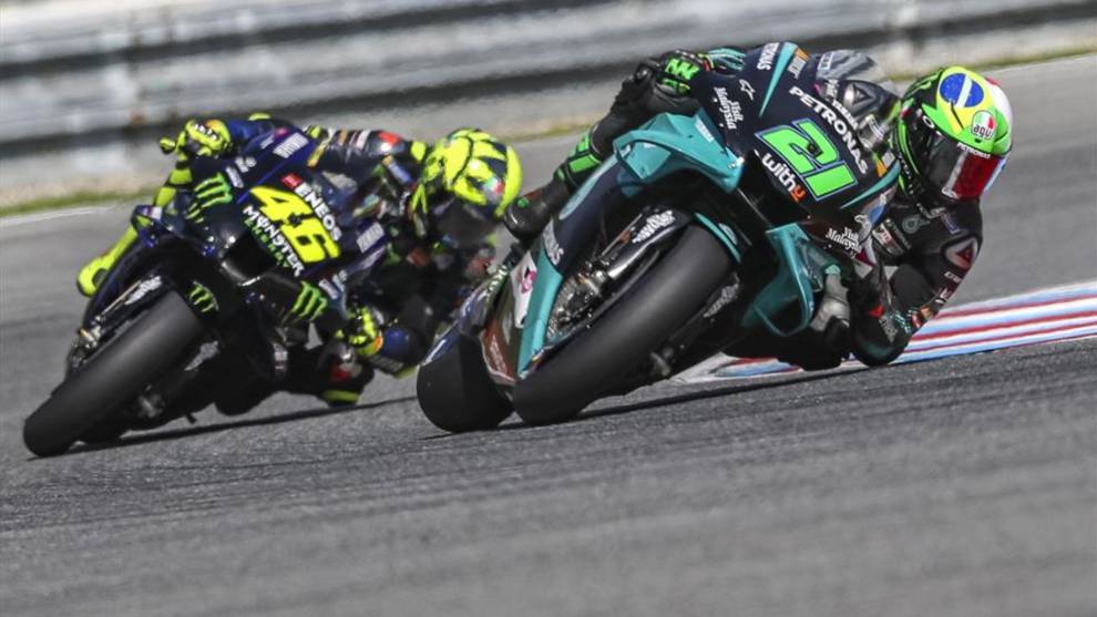Morbidelli degusta su primera pole position de MotoGP en Montmeló
