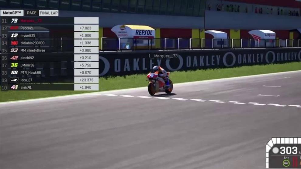 Àlex Márquez debuta virtualmente con victoria en MotoGP