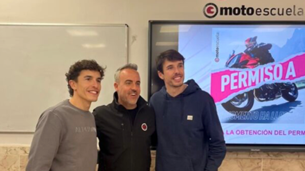 Marc y Álex Márquez ya pueden llevar motos grandes por la calle