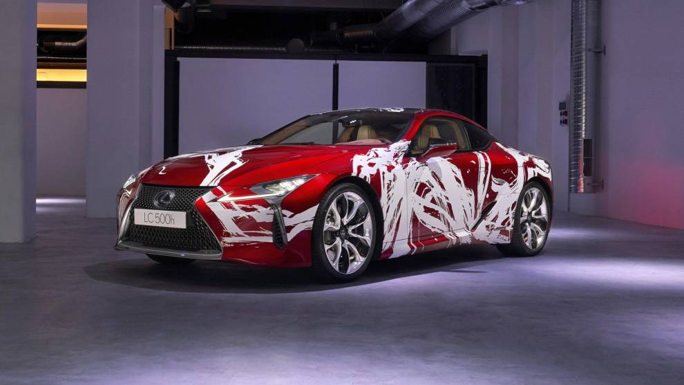 El concurso Art Car LC 500h de Lexus ya tiene ganador