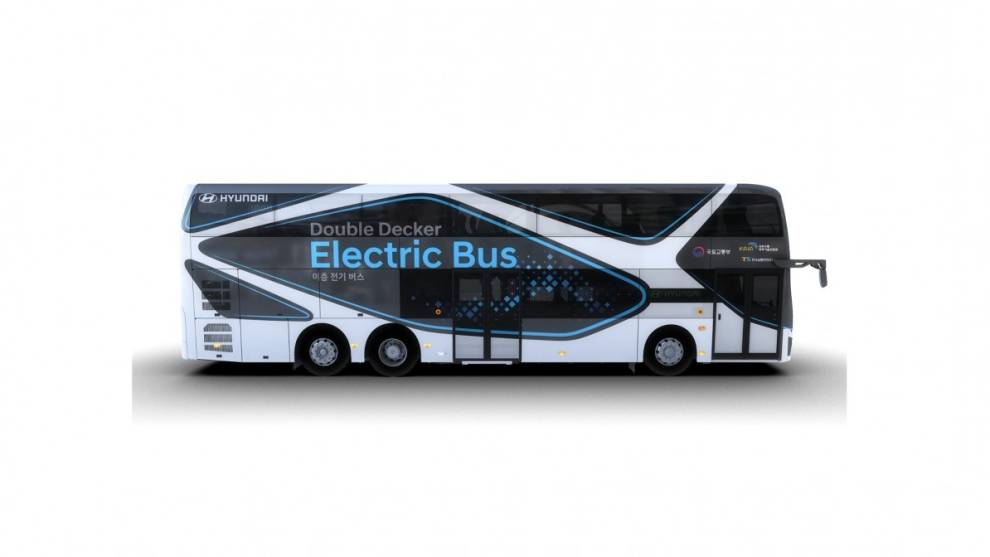 Hyundai presenta su autobús eléctrico de dos pisos