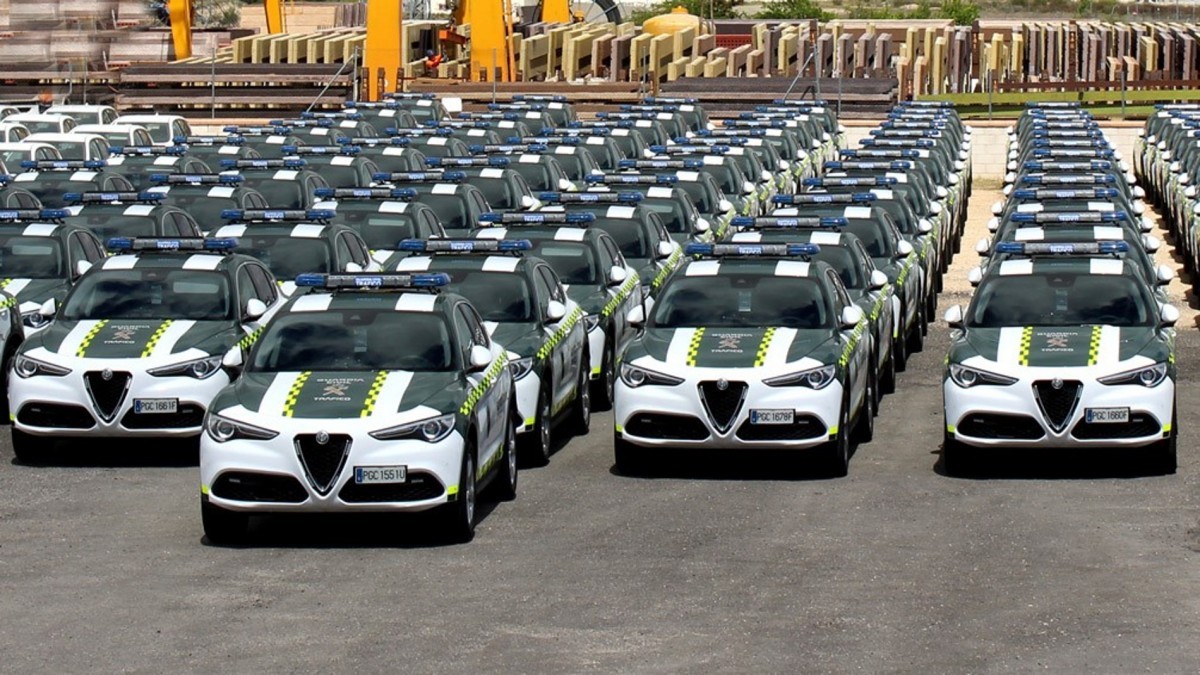 correcto por supuesto Compulsión Alfa Romeo Stelvio, el nuevo coche de la Guardia Civil