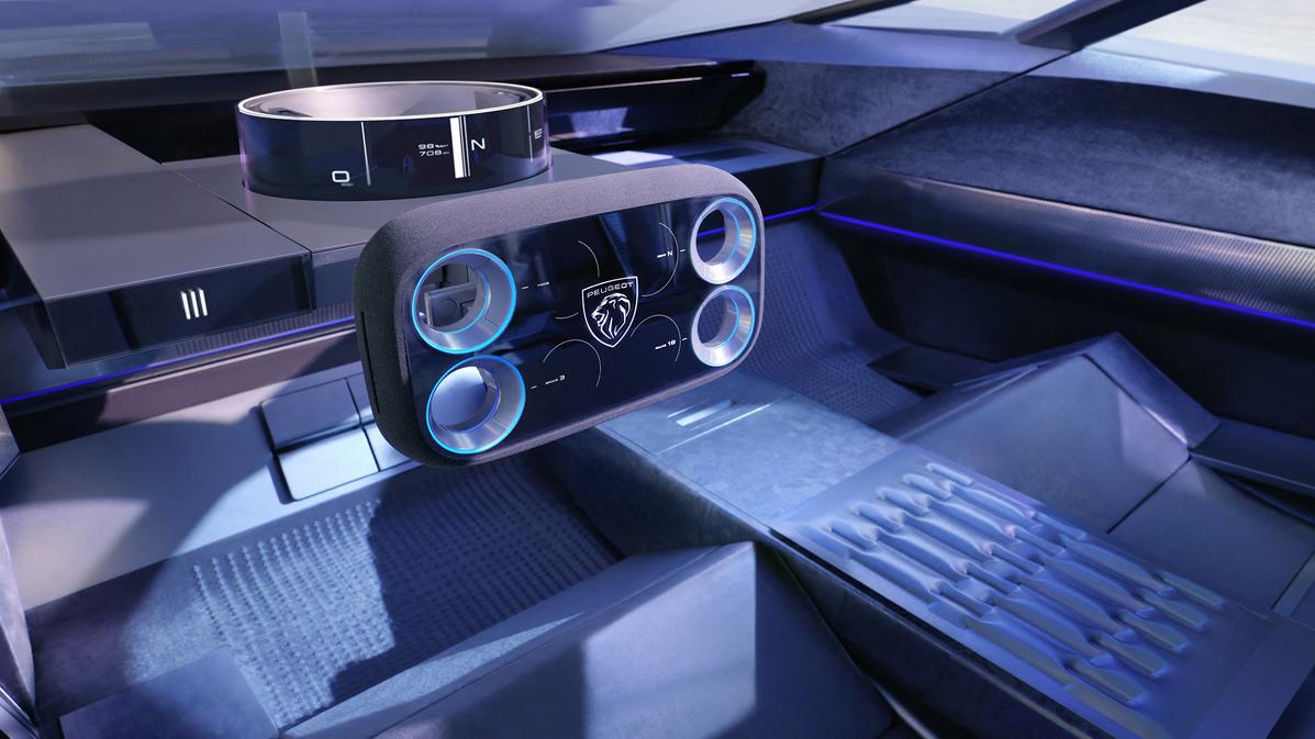 Peugeot i-Cockpit, functional technology for the future
